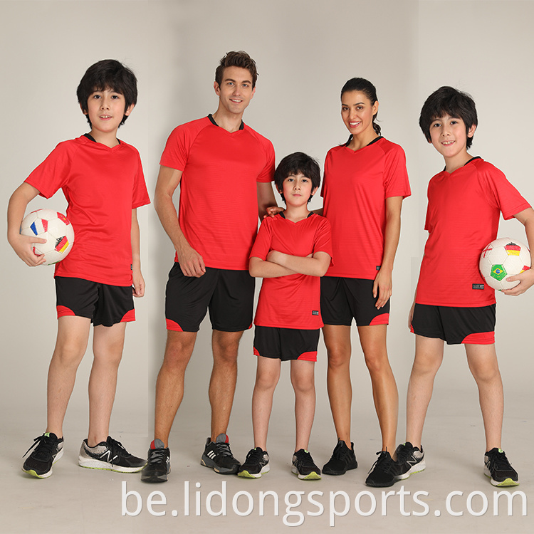 2021 Lidong мужчыны Жаночыя дзеці Топ тайская якасная футбольная футбольная футбольная кашуля